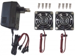Minifan-set HQ with net part and 2 fans 60mm