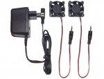 Minifan-set HQ with net part and 2 fans 40mm