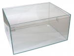 Glass basin 40x30x20 cm with 27mm drilling