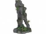 rock cave with plant, anthrazit, 28,5 cms - 8857