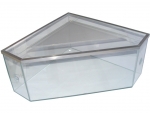 glass corner formicarium 40x40x20 cm + lid