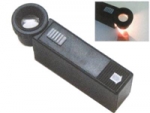 Screen magnifying glass with lighting