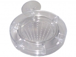Feeding platform around with suction cups finely meshed