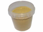 deco sand finely 200g gold yellow