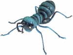 Magnetameise blau