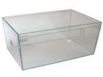glass basin 60x30x20 cm with 27mm drilling