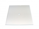 glass plates 20x19 cms with 10mms drill