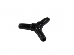 air tube connector Y - black