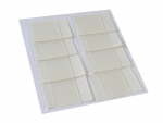 Transparent sticky pads 3x2cm 8pcs.