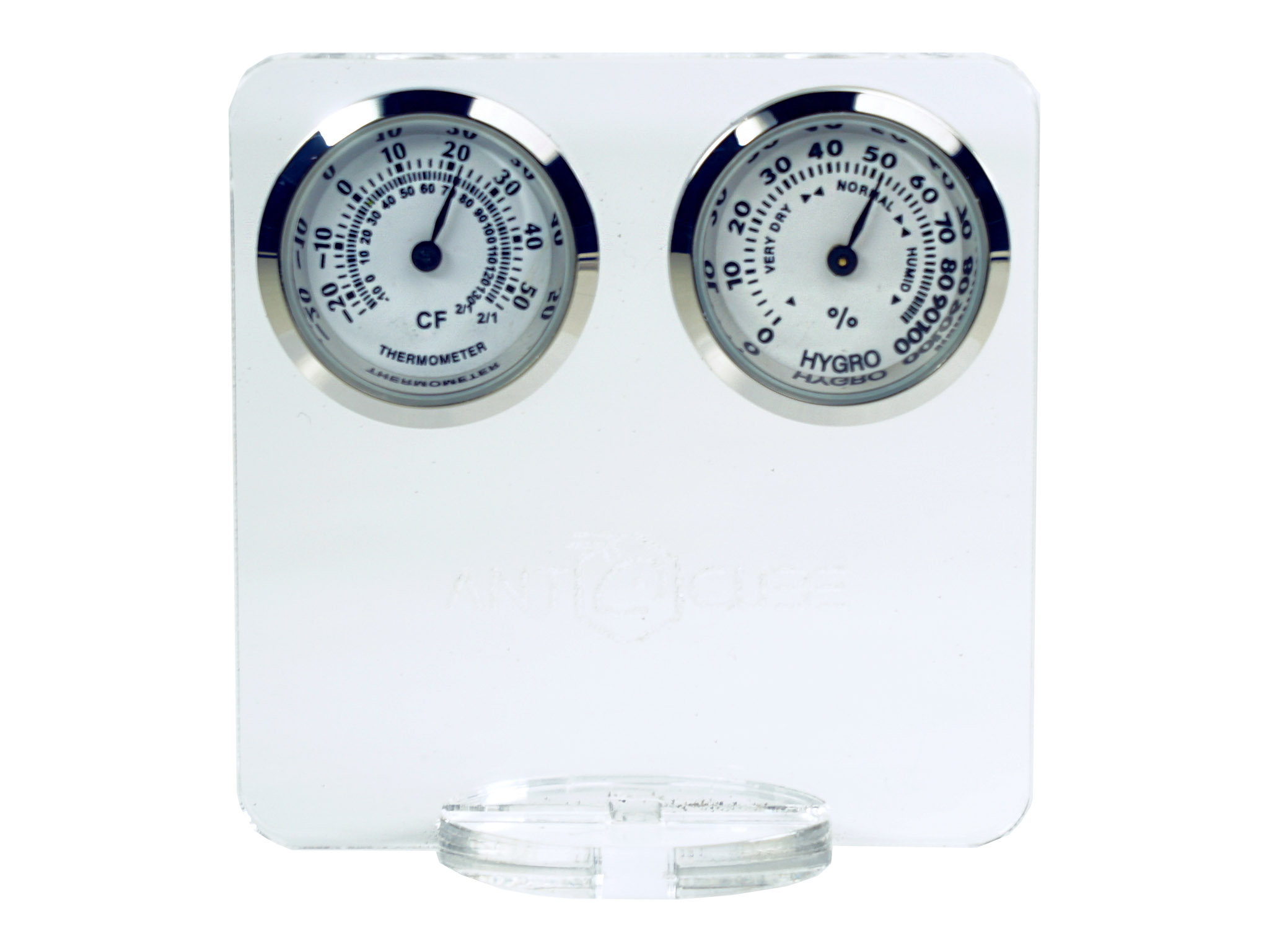 Mini thermo hygrometer analog – display – hanging - ANTCUBE